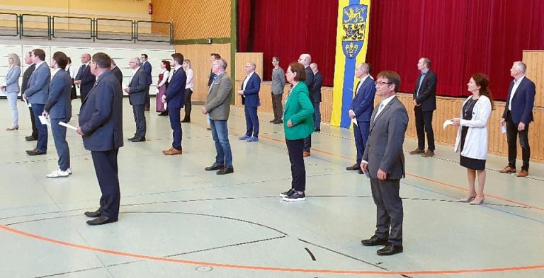 Konstituierende Sitzung des neuen Kreistages Dillingen