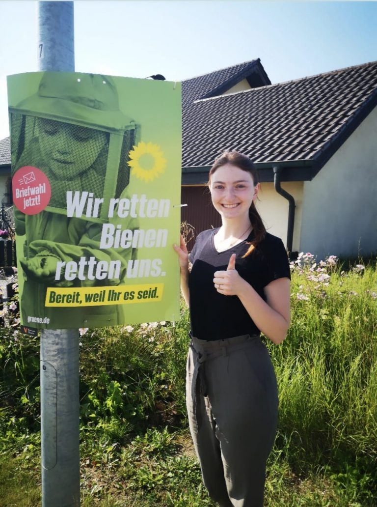 Plakatierung im Kesseltal