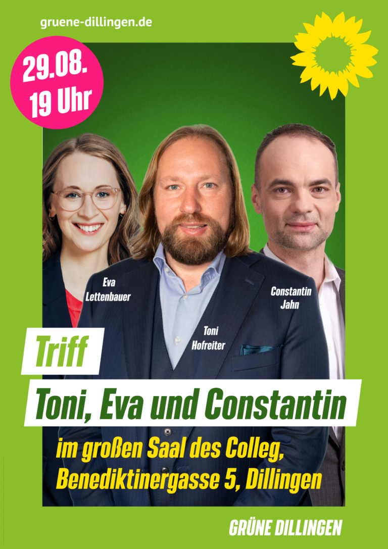Triff Toni, Eva und Constantin