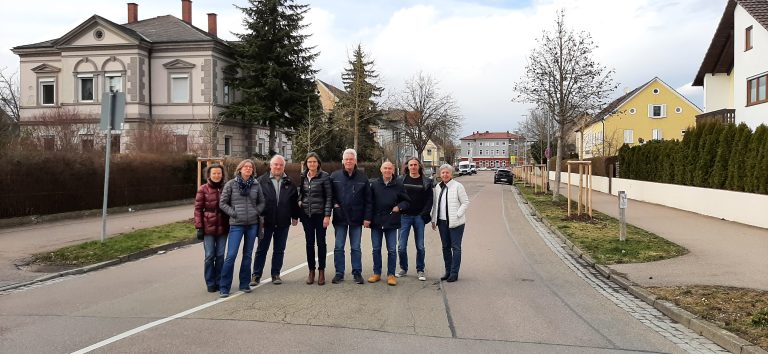 OV Lauingen begrünt die Lauinger Bahnhofstraße