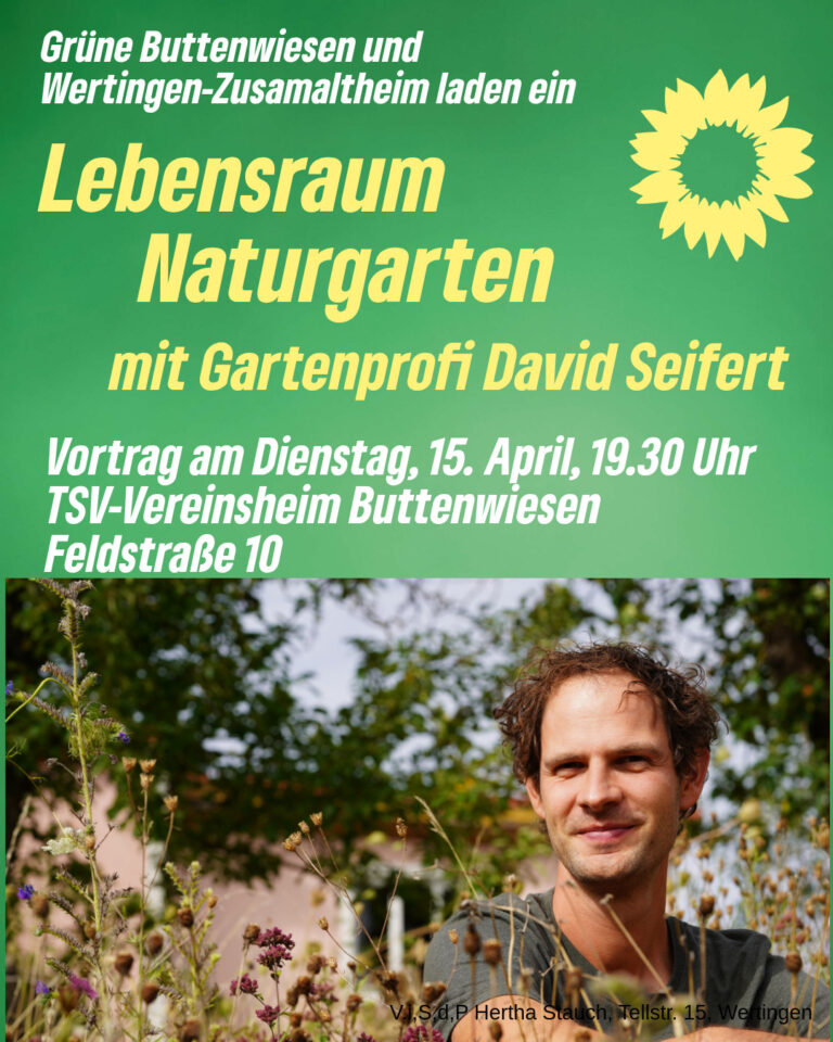 Vortrag: Lebensraum Naturgarten