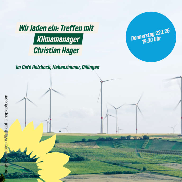 Treffen mit Klimamanager