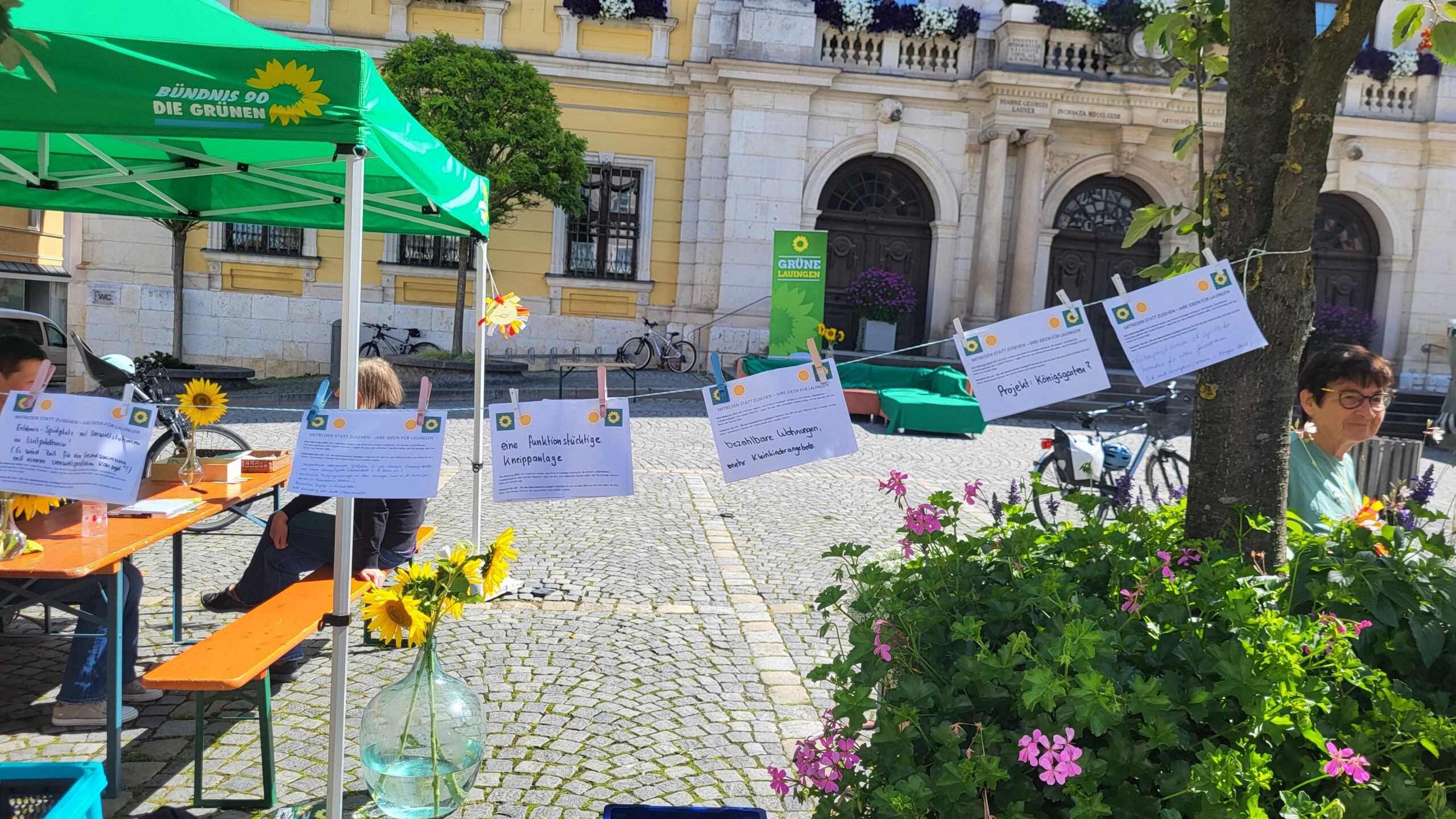 Bürgerbefragung der Grünen im September 2025 in Lauingen